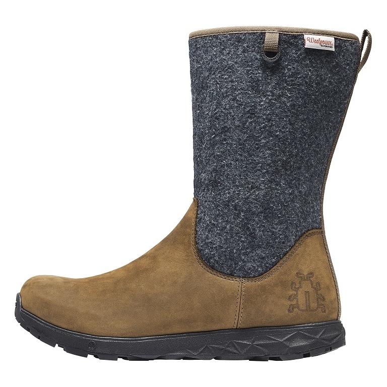 Icebug zimowe buty Grove Woolpower W Michelin BUGdri wodoodporne kawowe brązowe damskie